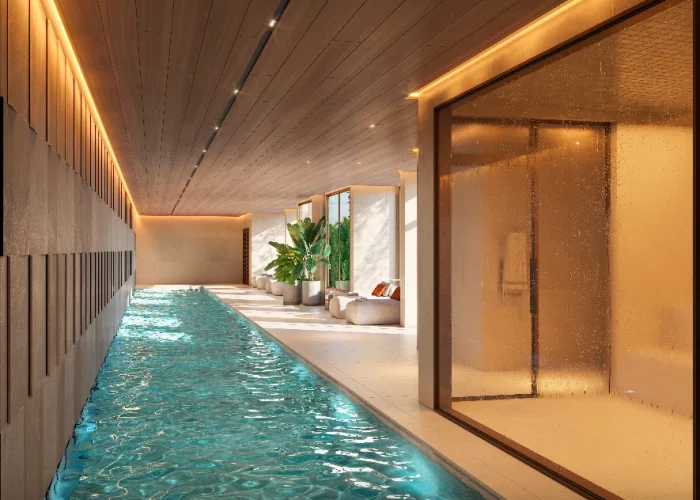 Repouso e Piscina indoor Climatizada